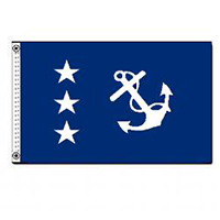 Past Commodore Officers' flag, NPACO1218