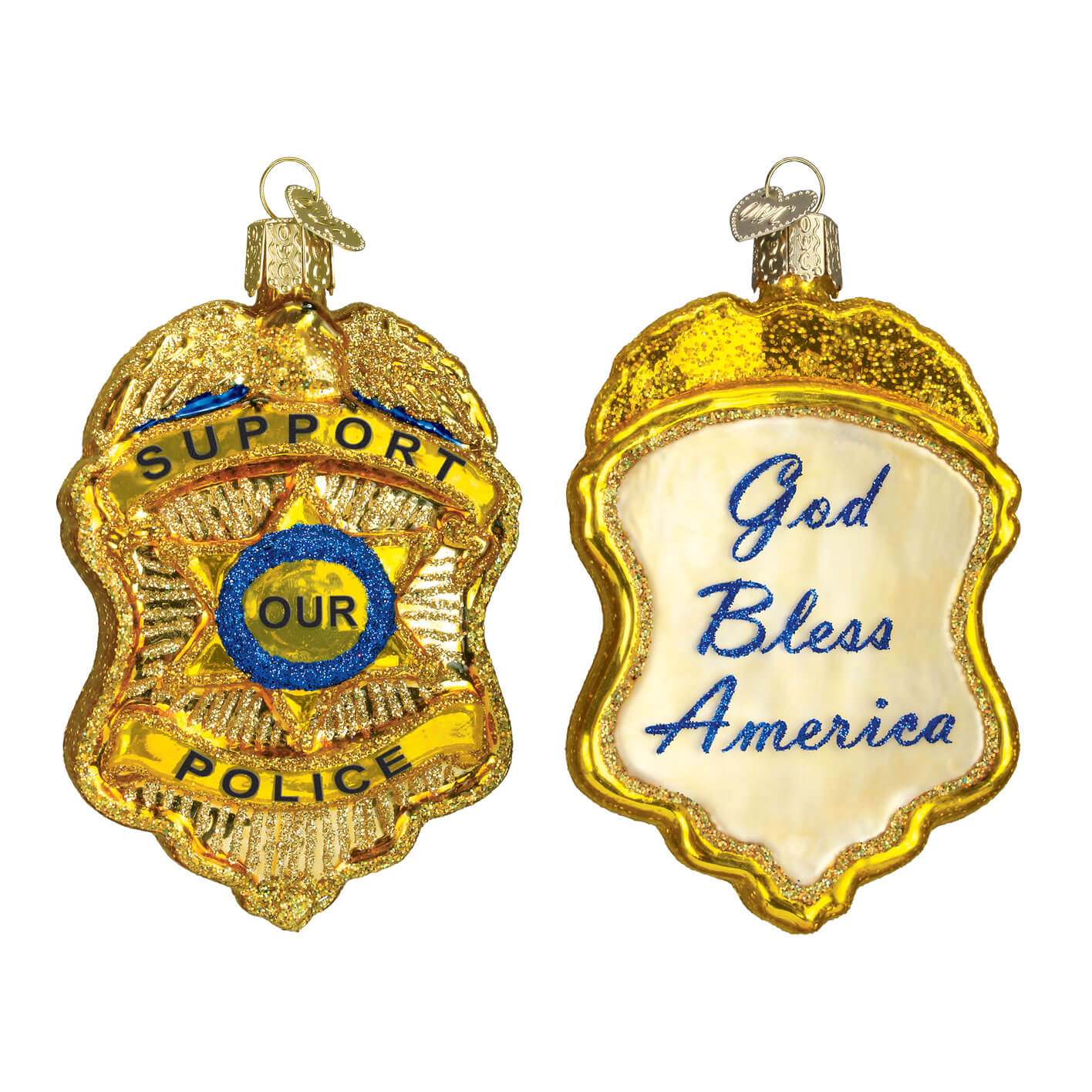 Police Badge Ornament