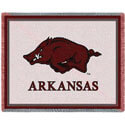 Arkansas Razorbacks Hog Mascot Throw Blanket, PCI4998A