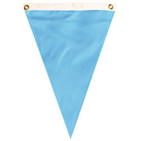 Nylon Bluebird Single Pennant