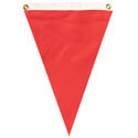 Nylon Bright Red Single Pennant