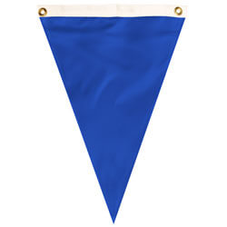 Nylon Deep Blue Single Pennant, FBPP0000012069