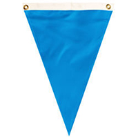 Nylon French Blue Single Pennant