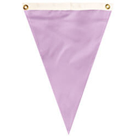 Nylon Mauve Single Pennant