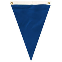 Nylon National Flag Blue Single Pennant