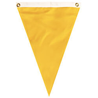 Nylon Spanish Yellow Single Pennant