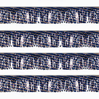 Blue/Silver Striped Starburst String Pennants
