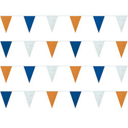 Blue/White/Orange String Pennants, FBPP0000009777
