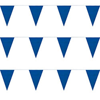 Blue String Pennants