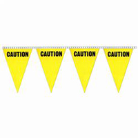 Caution String Pennants, PENNS121860B