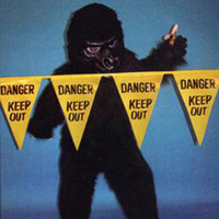 Danger Keep Out String Pennants, PENNS121860D