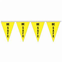 Be Safe String Pennants, PENNS121860J