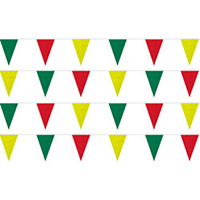 Red/Yellow/Green String Pennants