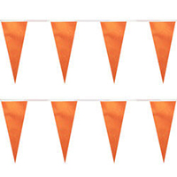 Orange String Pennants, PENNSCR6OR