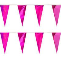 Pink String Pennants, PENNSCR6PI