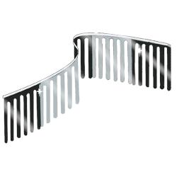 Black and Silver Finger String Pennants, FBPP0000009733