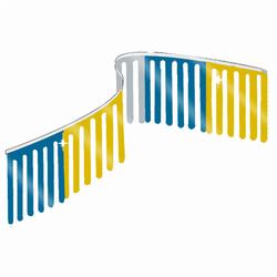 Blue/Gold/Silver Finger String Pennants, FBPP0000013311