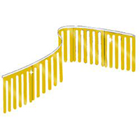 Gold Metallic Finger String Pennants, FBPP0000013754