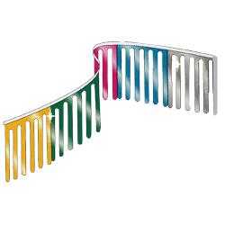 Assorted Colors Finger String Pennants, FBPP0000009628