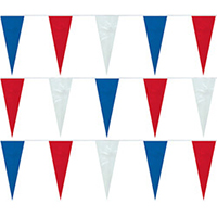 Red/White/Blue String Icicle Pennants