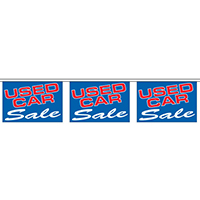 Used Car Sale String Pennans