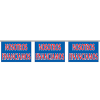 Nostros Financiamos String Pennants