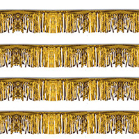 Gold Starburst String Pennants