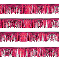 Pink Starburst String Pennants