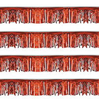 Red Starburst String Pennants