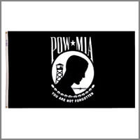 POW-MIA & KIA Flags