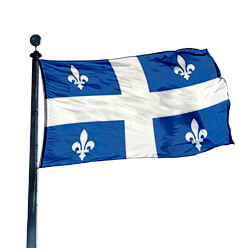 Quebec Flag, FBPP0000013927 | FlagandBanner.com