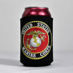Marine Corps Emblem Can Cooler, RUFFMARB