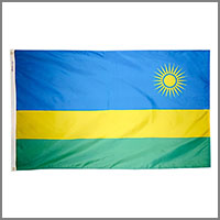 Rwanda Flags