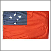 Samoa Flags