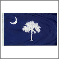 South Carolina State Flags & Banners