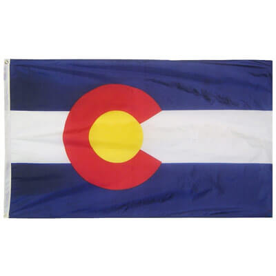 Colorado Nylon Flag, FBPP0000010131