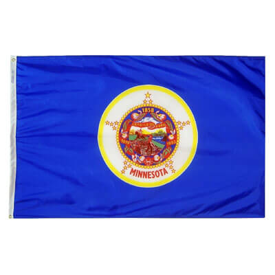 Minnesota Flag - Polyester, FBPP0000011019