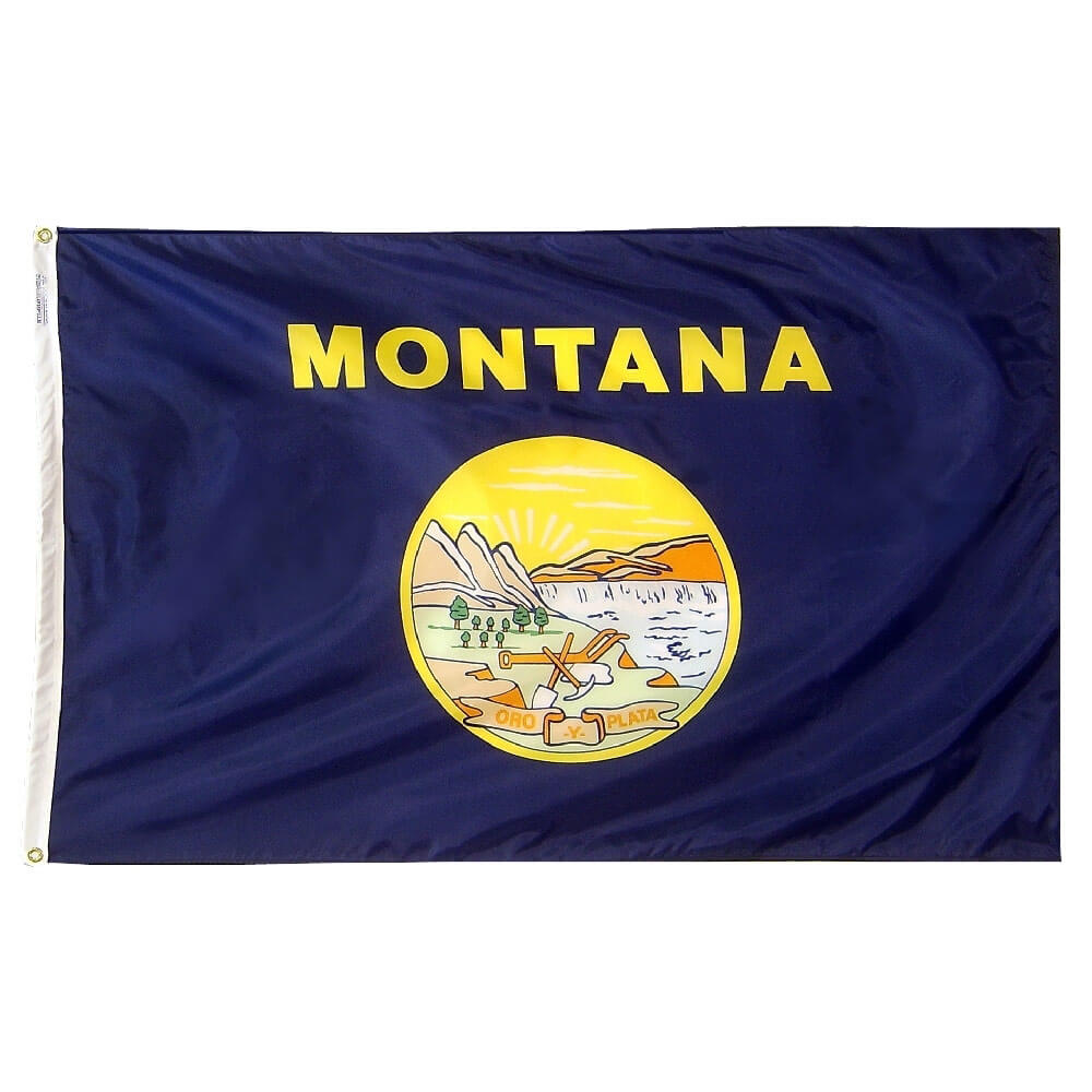 Montana Nylon Flag (2 ft. x 3 ft.) | FlagandBanner.com