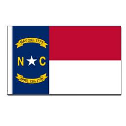 North Carolina Flag with Pole Hem, FBPP0000011198