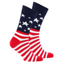 USA Flag Stars Mens Crew Socks, SNS1140