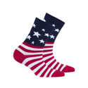 USA Flag Stars Kids Crew Socks, SNS7170