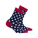 USA Patriotic Stars Kids Crew Socks, SNS7173