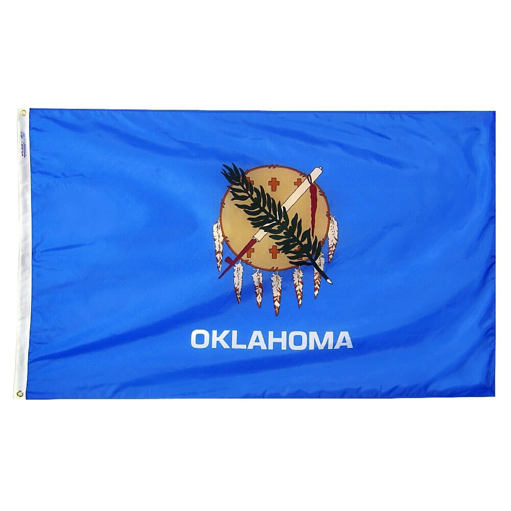 Download Oklahoma Flag - Polyester