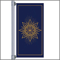 Municipal Beautification Street Pole Banners
