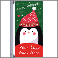 Winter Street Pole Banners