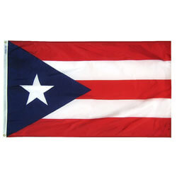 U.S. Territory: Commonwealth of Puerto Rico Flag, SPR35