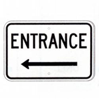 Entrance (left) Sign, SSG32LRA5