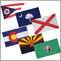 US State Flags