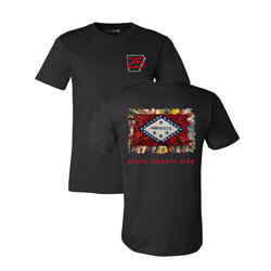 Arkansas State Twenty Five Tshirt (Black), STCAARSB