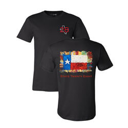 Texas State Twenty Eight Tshirt, FBPP0000013770